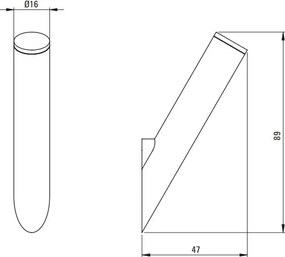 Silia Cuier tip agatatoare finisaj crom ADI_0111