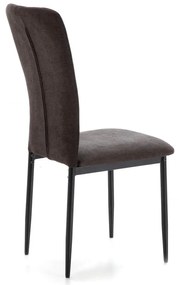 Scaune de dining negre 4 buc. Holly – Marckeric