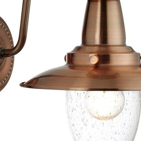 Aplica de perete stil industrial vintage Fisherman II cupru