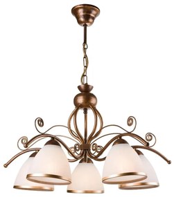 Lustră pe lanț RETRO II 5xE27/60W/230V