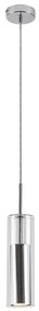 Lustră pe cablu KALEVI 1xGU10/50W/230V transparent/crom Rabalux 72046