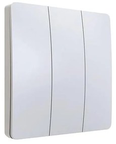 Întrerupător fără fir cinetic 3P IP67, alb