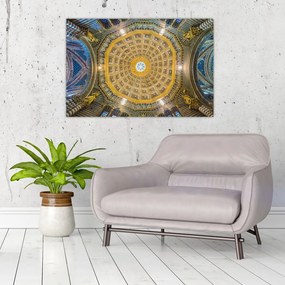 Tablou cu tavanul bisericii Siena (90x60 cm)
