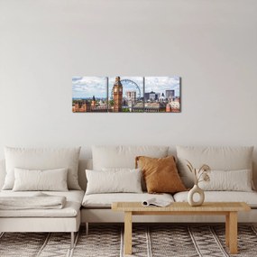 Tablou - Big Ben (cu ceas) (90x30 cm)