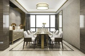 Plafoniera, Lustra aplicata LED design modern CROWN