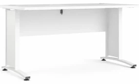 Birou alb PRIMA OFFICE fara sertar 80400