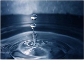 Tablou - Picături (70x50 cm)