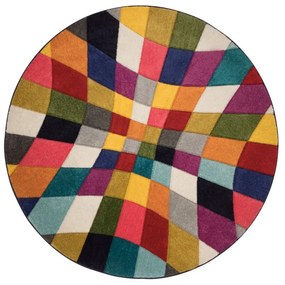 Covor Rhumba Multicolor 160X160 cm, rotund, Flair Rugs