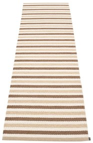 Covor tip traversă pentru interior și exterior bej 70x240 cm Teo Brown – Pappelina