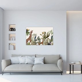 Tablou - Locuitorii africii (90x60 cm)