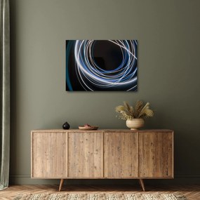 Tabloul cu linii albastre (70x50 cm)