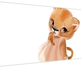Tablou - Animăluț în acuarelă N⁰6 (120x50 cm)