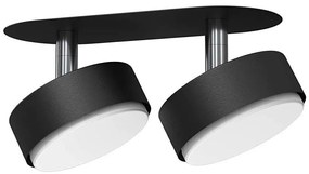 Brosline 3261 - Spot încastrat DROP 2xGX53/9W/230V, negru