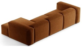 Colțar cărămiziu (cu colț pe partea dreaptă/cu șezlong) Bergamo – Cosmopolitan Design