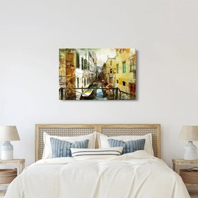 Tablou - Strada din Veneția (90x60 cm)