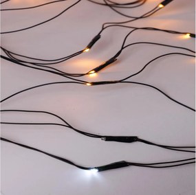 Perdea LED de exterior NET 240xLED/7,2W/230V 1,5x2 m IP44 alb cald
