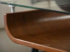 Măsuță de cafea Largus (nuc + negru). 1111645