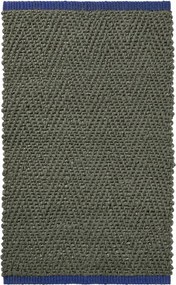 Covor verde închis din iută 50x80 cm Notes – Mette Ditmer Denmark