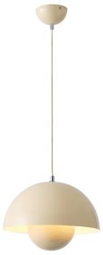 Lustră pe cablu 1xE27/15W/230V crem