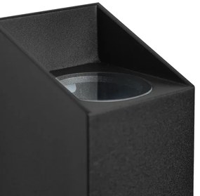 Aplică de exterior Nordlux NICO 2xGU10/35W/230V IP54 negru