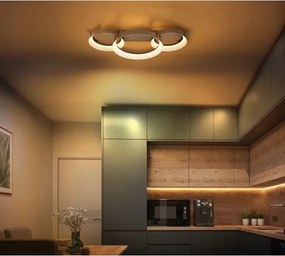 Globo 48048D2 - Plafonieră LED SYRAKUS 40W/230V 3000K 70x35 cm