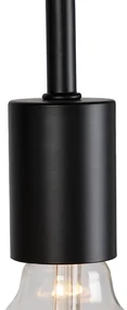 Lampa de podea moderna neagra - Facil
