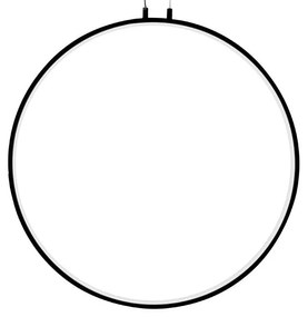 Lustra design inelar LED Ring 60 negru
