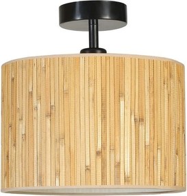 Lustra 846STL5121, lemn de bambus/metal, 30x30 cm