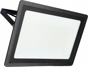Proiector LED exterior 200W, 230V, 4500K, IP65, negru