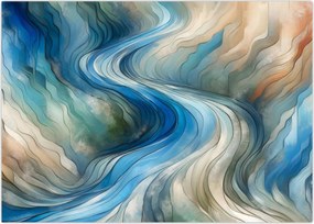 Tablou - Curent abstract (70x50 cm)