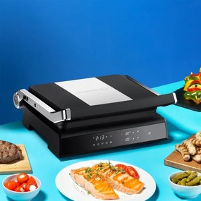 Grătar de contact Niceboy ION Grillmaster 2000W/230V negru/crom mat