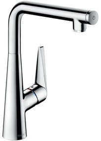 Baterie de bucatarie monocomanda, Hansgrohe, Talis Select M51 300, 1 jet, crom