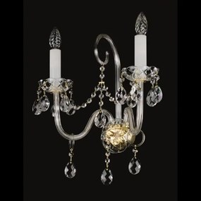 Aplica de perete Cristal Bohemia Exclusive RACHEL II. WL CE