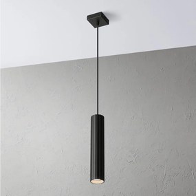 Pendul pe cablu CRISPINA 1xGU10/10W/230V negru - Brilagi