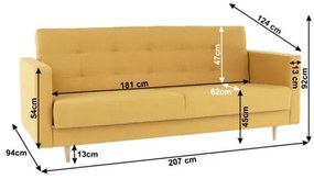 Set(3+1+1) GLOBAL230 - Galben
