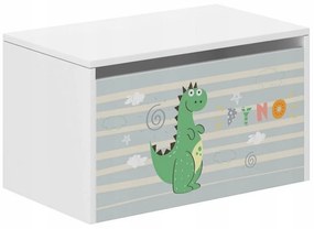 Cutie de depozitare pentru copii cu dragon de poveste, 40 x 40 x 69 cm