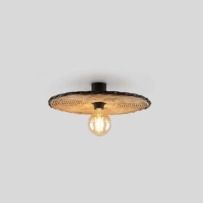 Aplica de perete/tavan design natural din ratan COSTAS 40cm