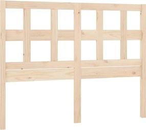 vidaXL Tăblie de pat, 125,5x4x100 cm, lemn masiv de pin