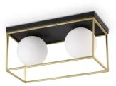 Plafoniera moderna 2 becuri G9 LINGOTTO 198149 IDEAL LUX
