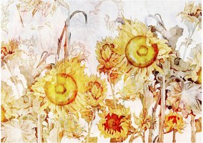 Tablou - Floarea-soarelui,pictură (70x50 cm)
