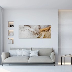 Tablou - Cerneală de marmură (120x50 cm)