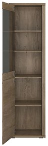 Vitrină Clinecas 1 (stejar lefkas) . 1116787