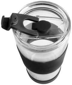 Cană termos neagră 600 ml Fuori – Vialli Design