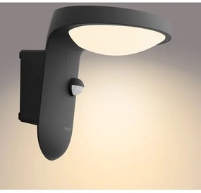 Philips TYLA LED 1,2W 4V 3000K IP44 lampă solară de perete cu senzor