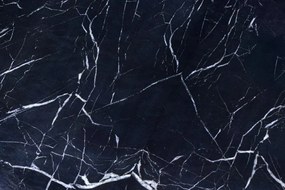 Masuta de cafea Extravaganta, Aluminiu, Negru, STONE 75cm