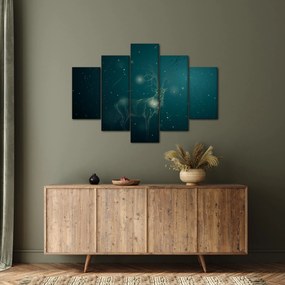 Tablou - Cerb magic noaptea (150x105 cm)