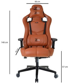 Fotoliu de birou gaming Vilile (maro) . 1093833