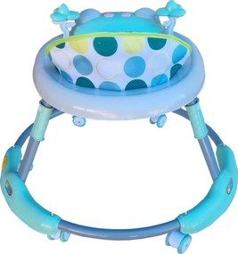 Premergator reglabil in 6 trepte de inaltime NOVOKIDS™ Baby Panda Walker, Cu melodii, Pliabil, Max 20 kg, Roti silentioase, Model Ursulet Panda,