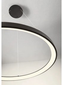 Lustră LED dimabilă pe cablu Redo 01-2674 ICONIC LED/50W/230V d. 58 cm negru