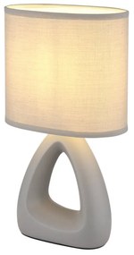 Lampa de masa ceramica gri TRIANGLE